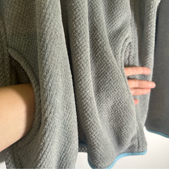 Patagonia Re-Tool Snap-T Better Fleece Pullover Sweater Grey Blue Size Medium - Picture 7 of 9
